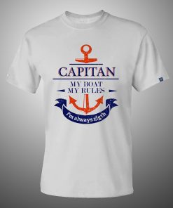 Camiseta Meu Barco Minhas Regras